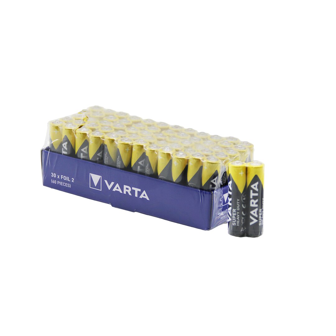 VARTA İNCE PİL AAA 60PCS (5643)