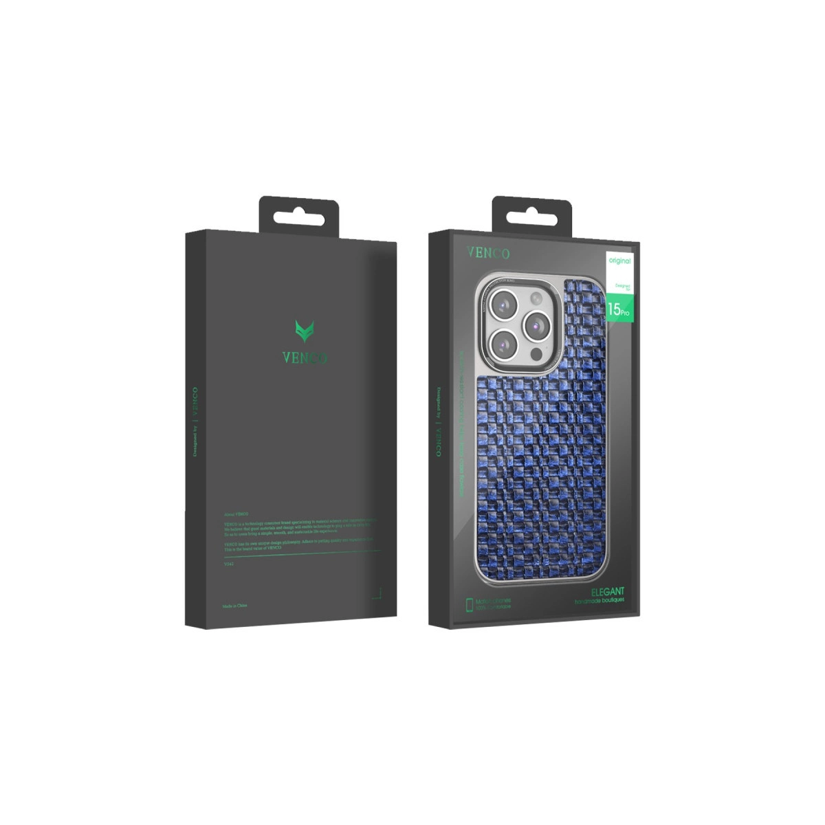 Venco İphone 14 Pro Max Brand Kapak - Lacivert