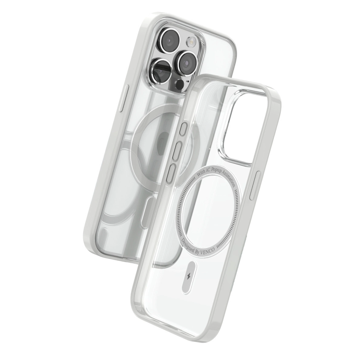 Venco İphone 15 Pro Max Joly Magsafe Kapak - Beyaz