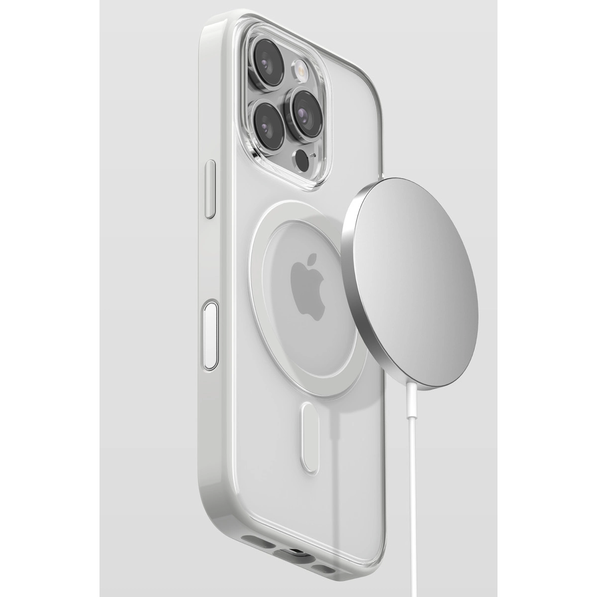 Venco İphone 15 Pro Max Joly Magsafe Kapak - Beyaz