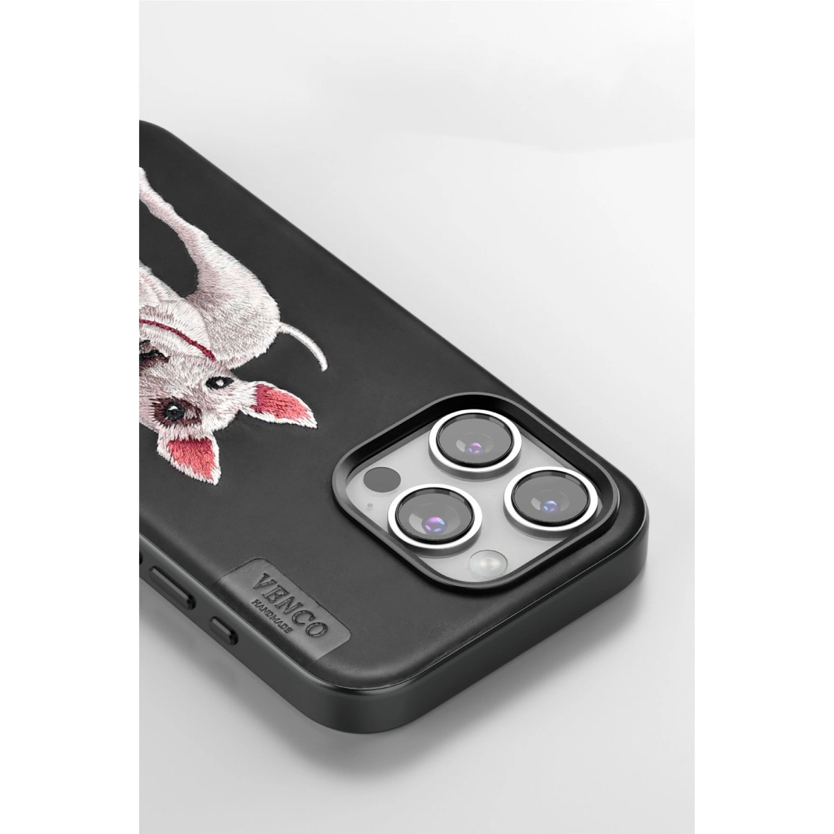 Venco İphone 15 Pro Max Perma Desenli Kapak - Lacivert