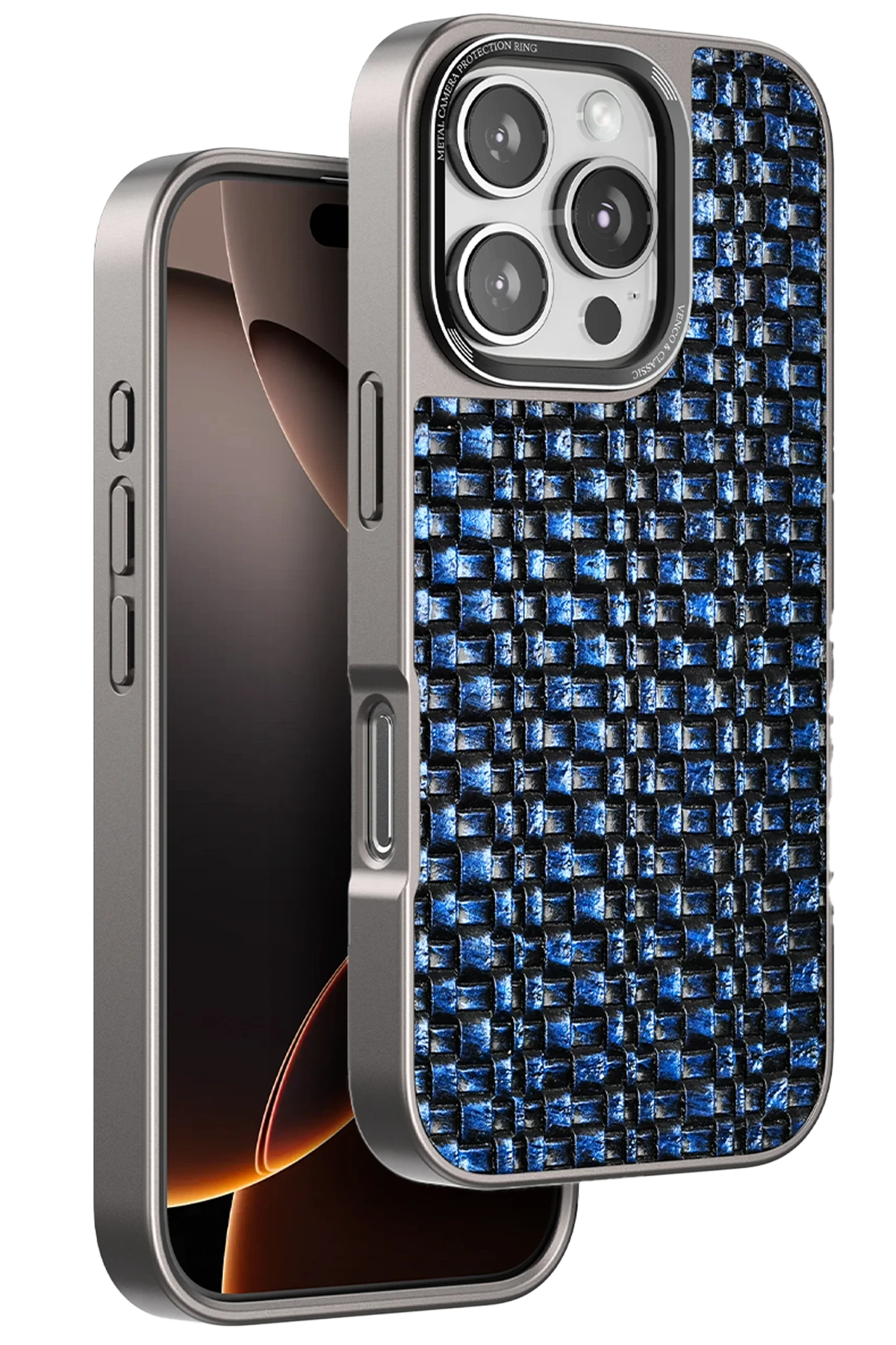 Venco Apple iPhone 16 Pro Brand Kapak - Lacivert