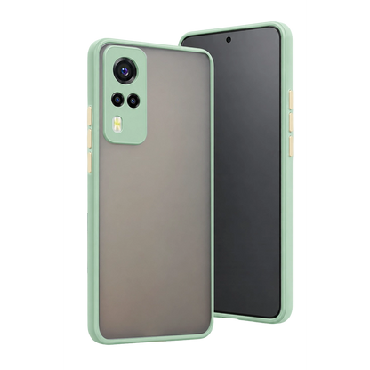 Vivo Y53s Kılıf Montreal Silikon Kapak - Turkuaz