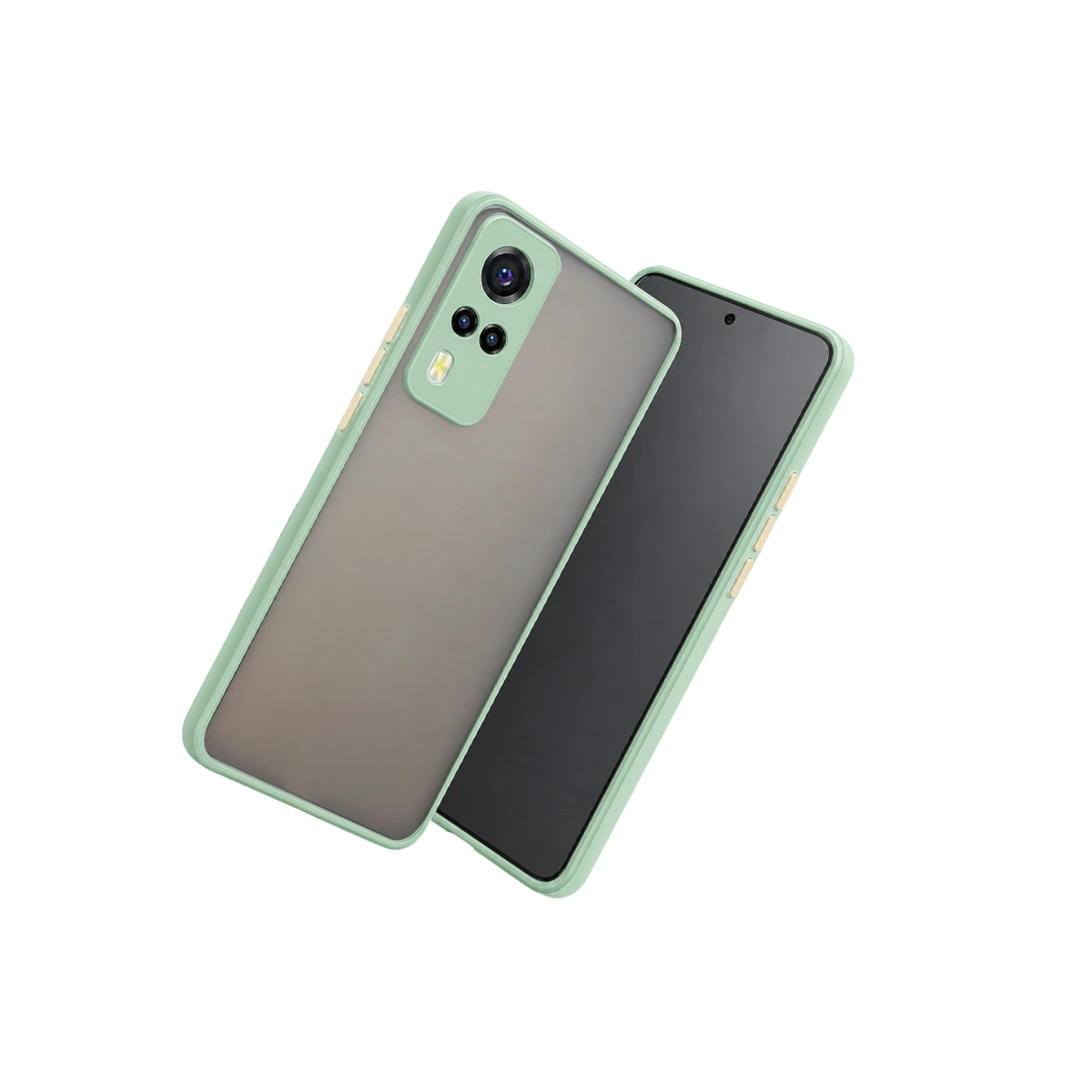 Vivo Y53s Kılıf Montreal Silikon Kapak - Turkuaz