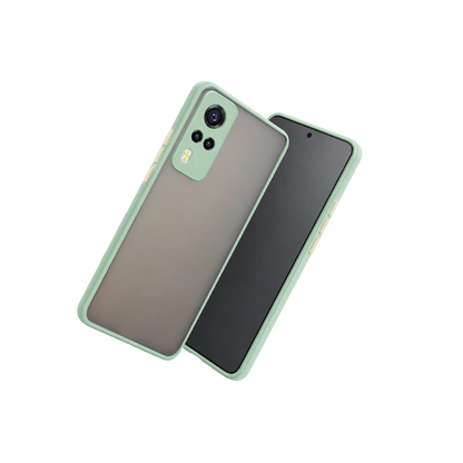 Vivo Y53s Kılıf Montreal Silikon Kapak - Turkuaz