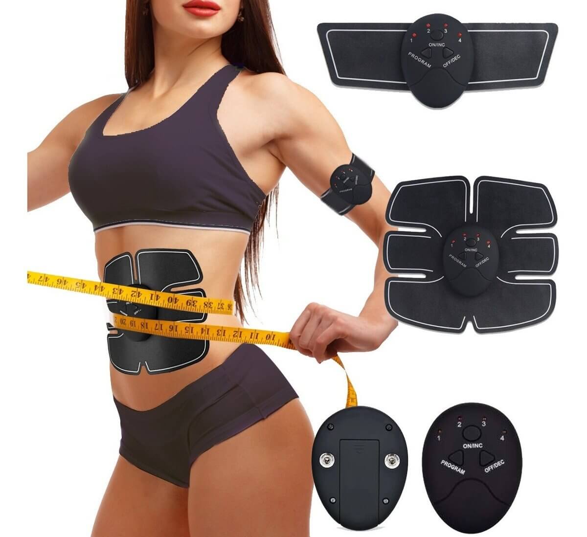 Vücut Geliştirici Elektronik Kemer Gym Masaj Aleti Spor Aleti (5643)