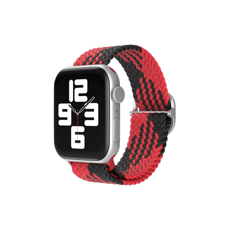 Watch 42mm Kordon - Kırmızı-siyah