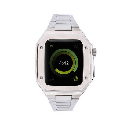 Watch 45mm Metal Petek Kasalı Kordon - Gümüş