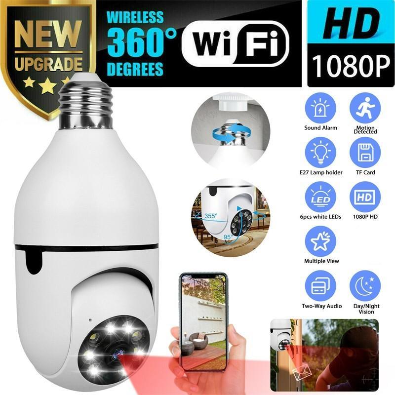 WiFi Panoramik Kamera 360 Derece Kablosuz Kamera (5643)
