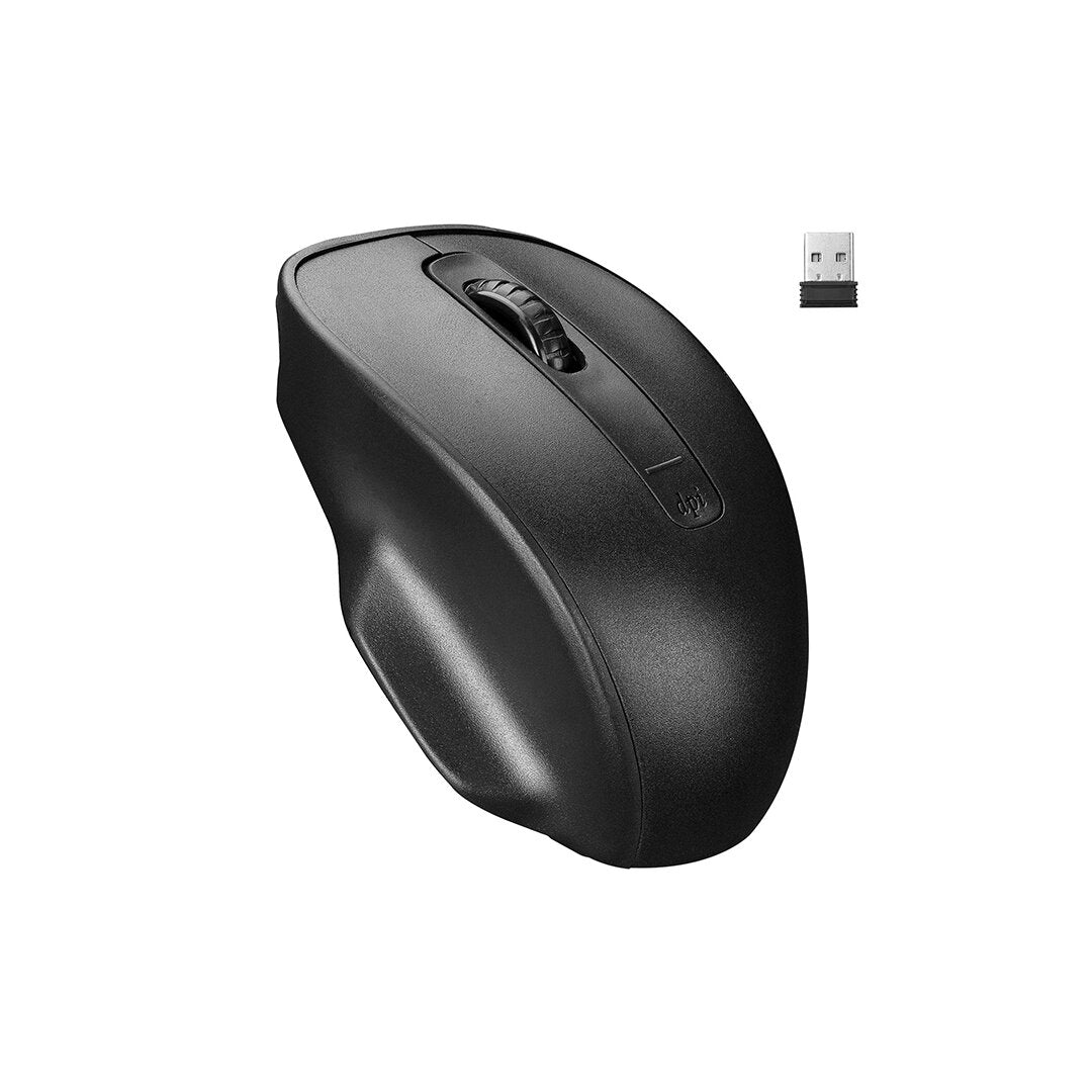 WIRELESS - KABLOSUZ USB OPTİCAL MOUSE VAKUM AMBALAJ 1600 DPI PİLLİ= 1 AA (5643)