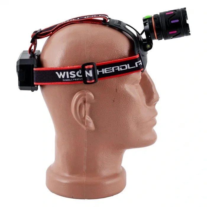 WISON Şarj Edilebilir Kafa Lambası - Wison - 1800 Lümen - 25 Watt WS-2065 (5643)