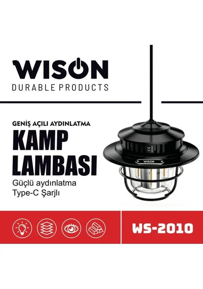 Wison WS-2010 Geniş Açılı Aydınlatma Kamp Lambası (5643)