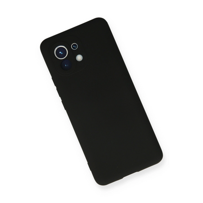 Xiaomi Mi 11 Kılıf Nano İçi Kadife Silikon - Siyah