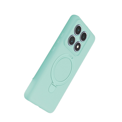 Xiaomi Mi 14t Pro Regal Magsafe Standlı Kapak - Su Yeşili