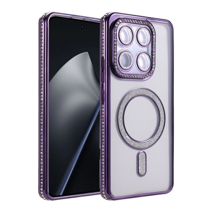 Xiaomi Mi 15t Pro Joke Simli Magneticsafe Kılıf - Derin Mor