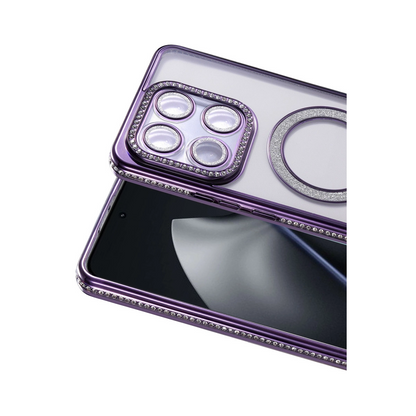 Xiaomi Mi 15t Pro Joke Simli Magneticsafe Kılıf - Derin Mor