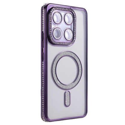 Xiaomi Mi 15t Pro Joke Simli Magneticsafe Kılıf - Derin Mor