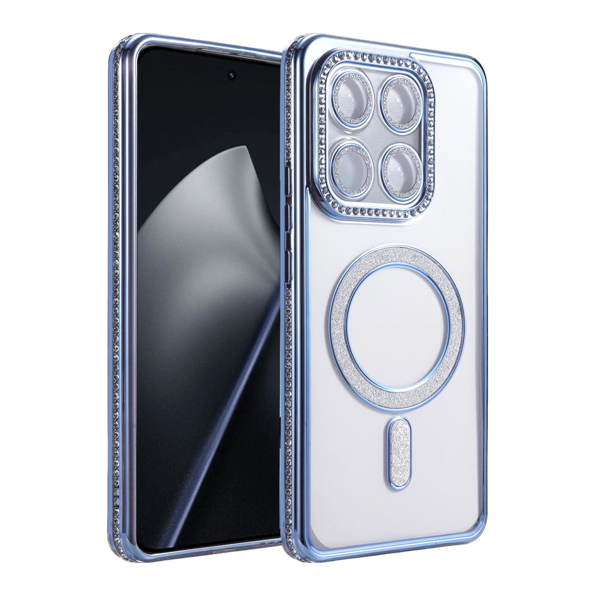 Xiaomi Mi 15t Pro Joke Simli Magneticsafe Kılıf - Mavi