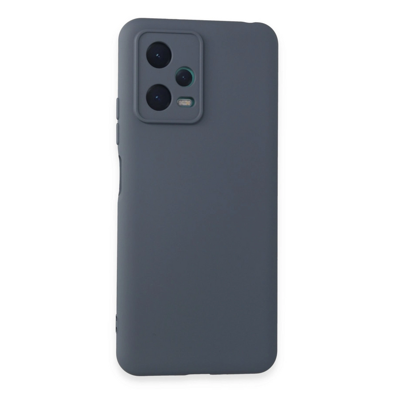 Xiaomi Redmi Note 12 5g Kılıf Nano İçi Kadife Silikon - Gri