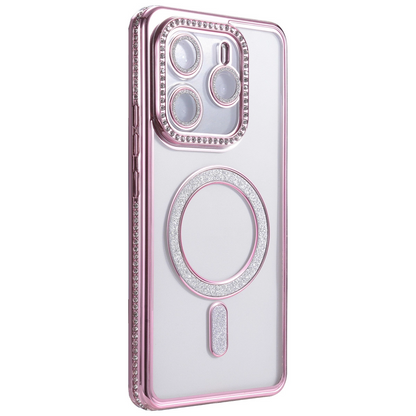 Xiaomi Redmi Note 14 4g Joke Simli Magneticsafe Kılıf - Pembe