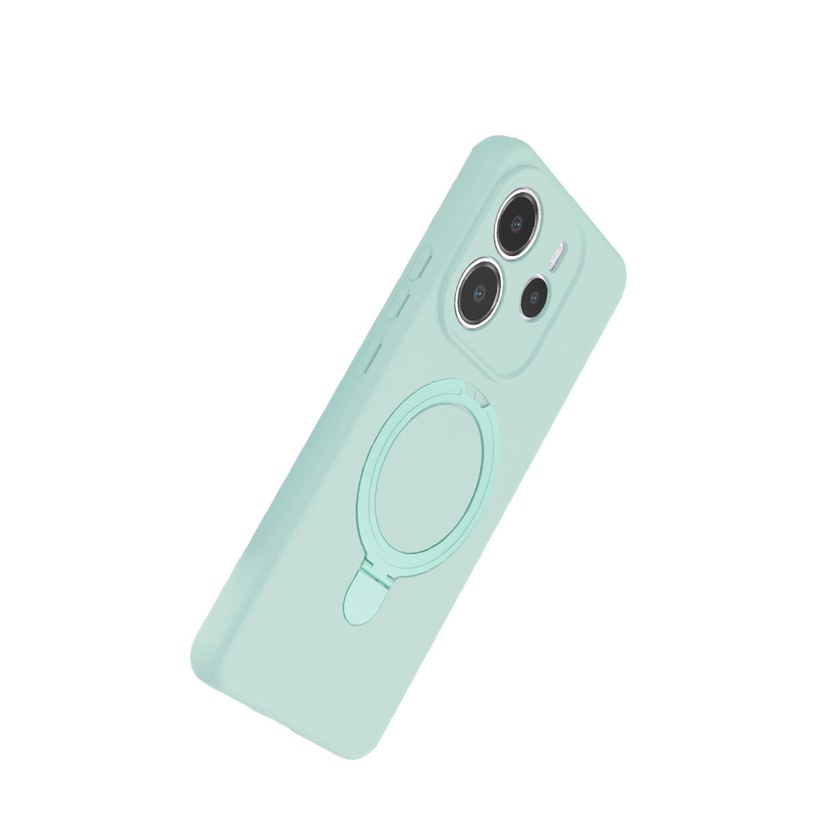 Xiaomi Redmi Note 14 4g Regal Magsafe Standlı Kapak - Su Yeşili