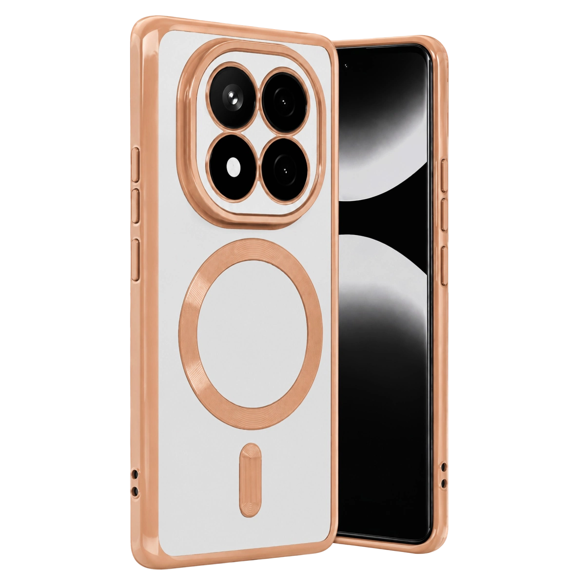 Xiaomi Redmi Note 15 Pro 4g Kross Magneticsafe Kapak - Rose