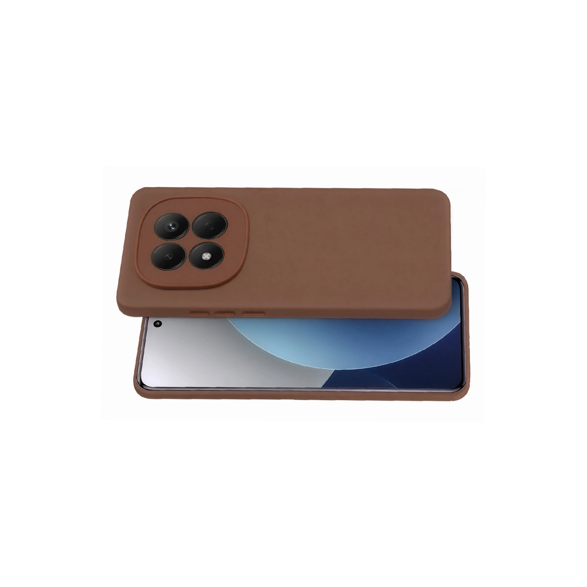 Xiaomi Redmi Note 15 Pro 5g First Silikon - Kahverengi