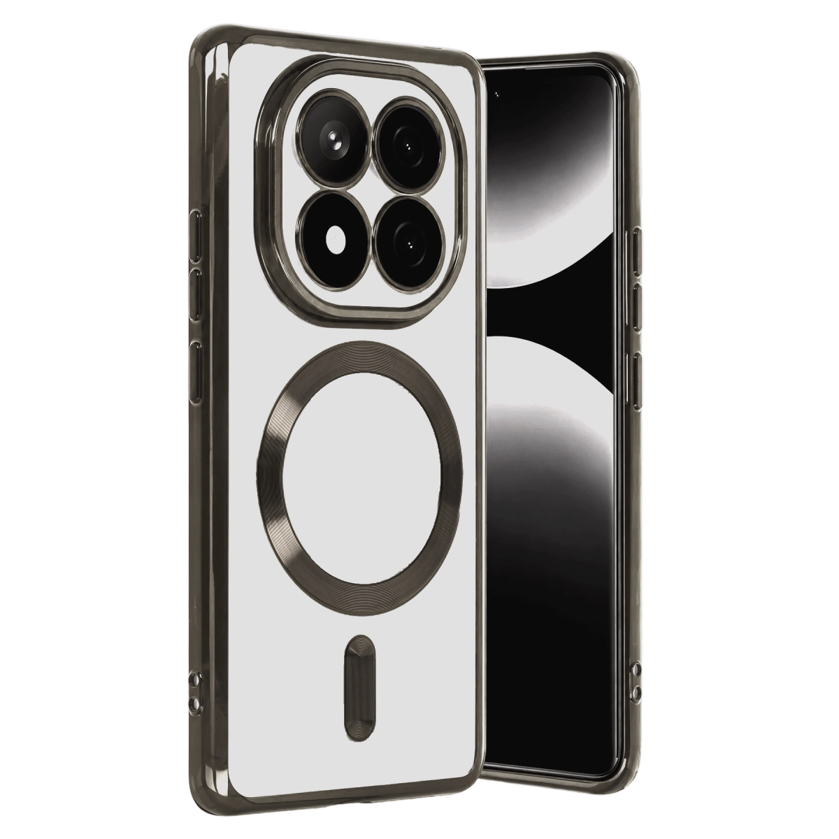 Xiaomi Redmi Note 15 Pro Plus 5g Kross Magneticsafe Kapak - Siyah