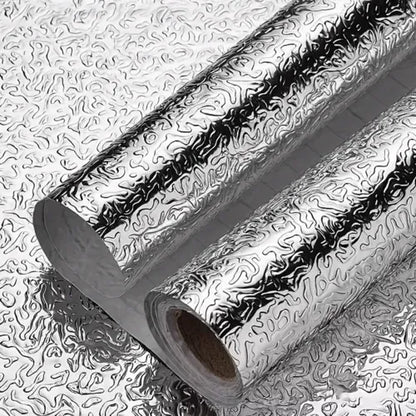 Yapışkanlı Mutfak Folyo Gümüş 40 cm x 10 m