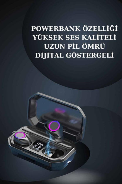 Yeni Nesil Kampanyası Bluetooth Bağlantılı Akıllı Saat ve Kablosuz Kulaklık Dijital Göstergeli