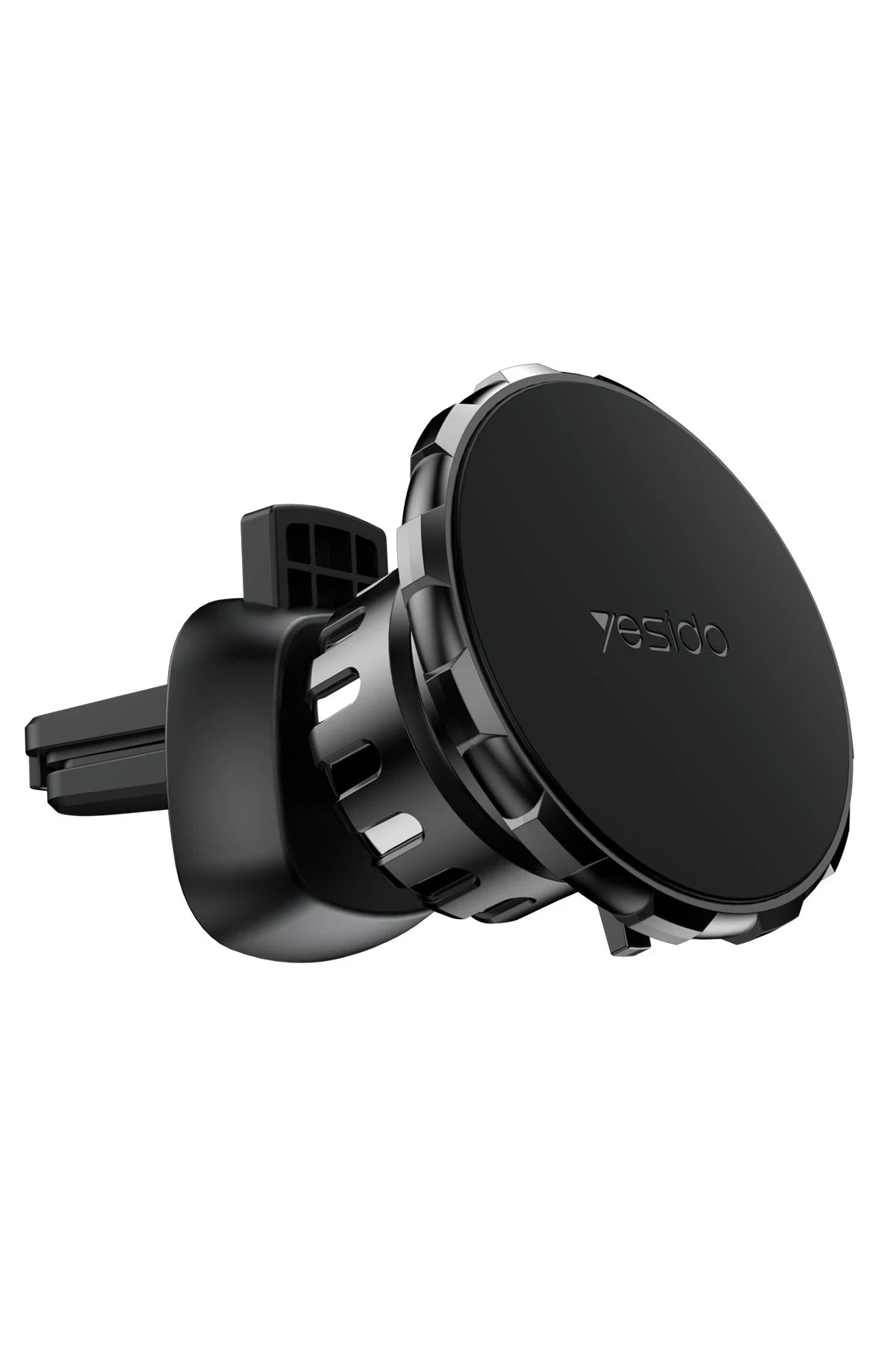 Yesido C159 2in1 Izgara Klipsli ve Yapışkanlı 360 Derece Ayarlanabilir Manyetik Magsafe Araç Tutucu - Siyah