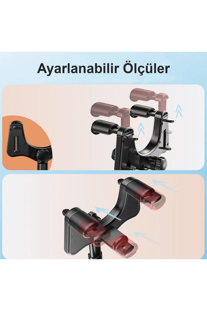 Yesido C196 Dikiz Aynasına Sabitlenen Ayarlanabilir Araç Tutucu - Siyah