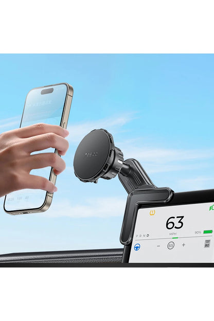 Yesido C212 360 Derece Ayarlanabilir Araç CarPlay Ekranına Sabitlenen Magsafe Araç Telefon Tutucu - Siyah