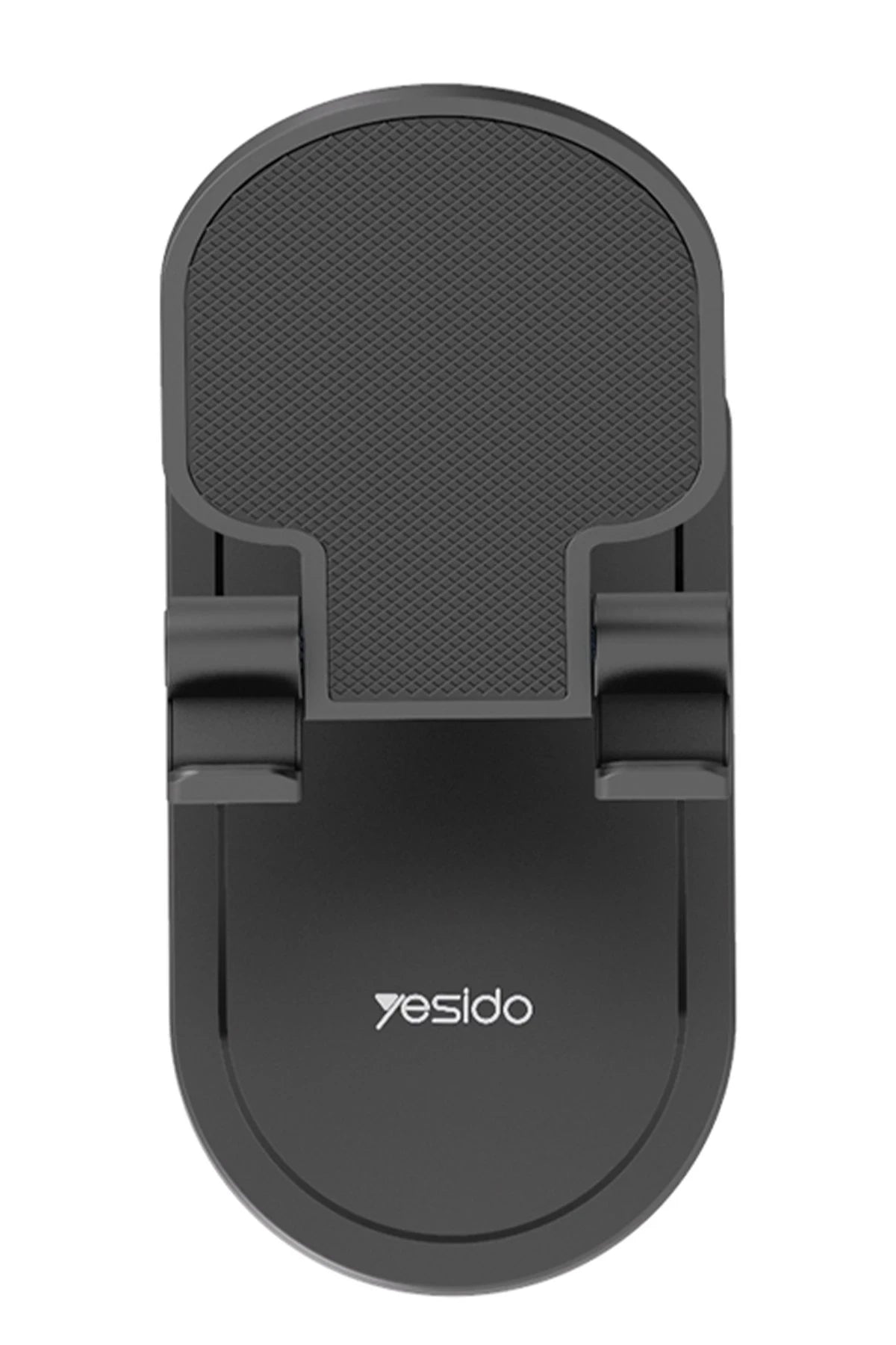 Yesido C85 Izgara Klipsli 360 Derece Ayarlanabilir 3.5 inç-6 inç Cihazla Uyumlu Telefon Tutucu - Siyah