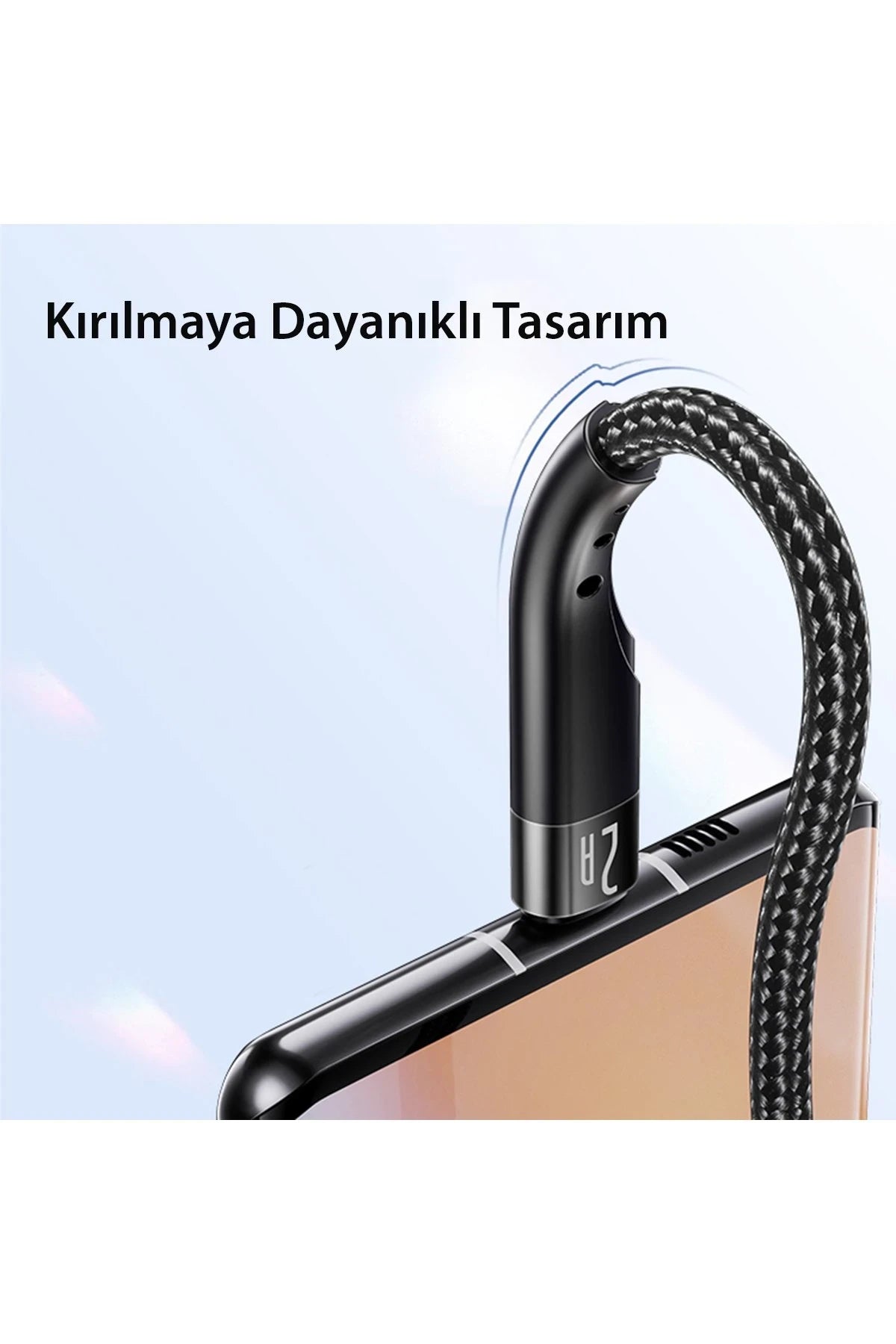 Yesido CA109 3M 2A Usb to Lightning Hızlı Şarj Kablosu - Siyah