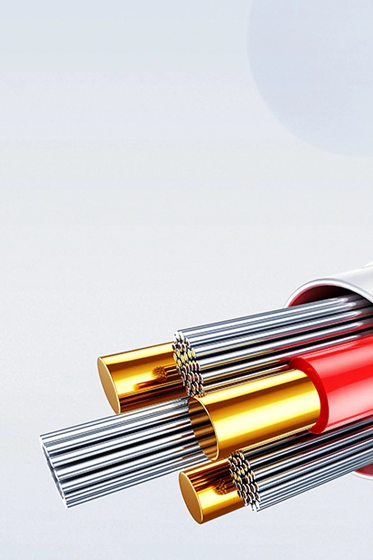 Yesido CA120 L 1M 18W USB to Lightning QC Hızlı Şarj Kablosu - Beyaz