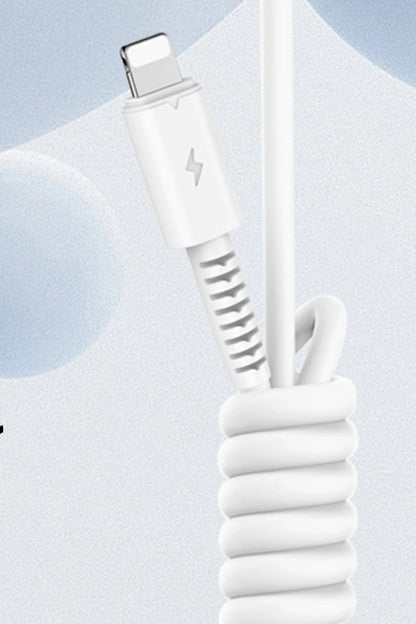 Yesido CA120 L 1M 18W USB to Lightning QC Hızlı Şarj Kablosu - Beyaz