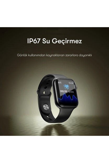 Yesido IO17 1.89 inç IP68 Su Geçirmez Konuşmalı Akıllı Saat - Siyah