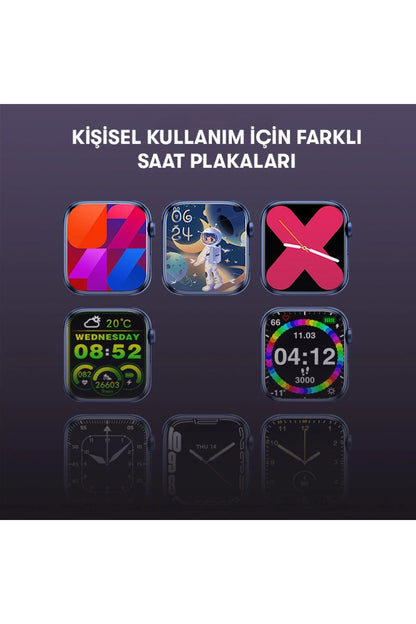 Yesido IO17 1.89 inç IP68 Su Geçirmez Konuşmalı Akıllı Saat - Siyah