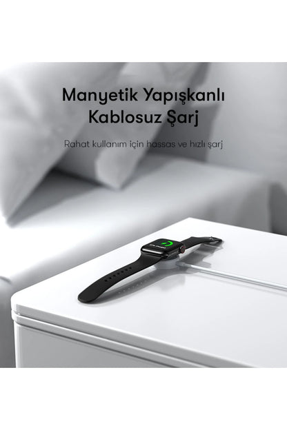 Yesido IO18 1.89 inç IP68 Su Geçirmez Konuşmalı Akıllı Saat - Siyah