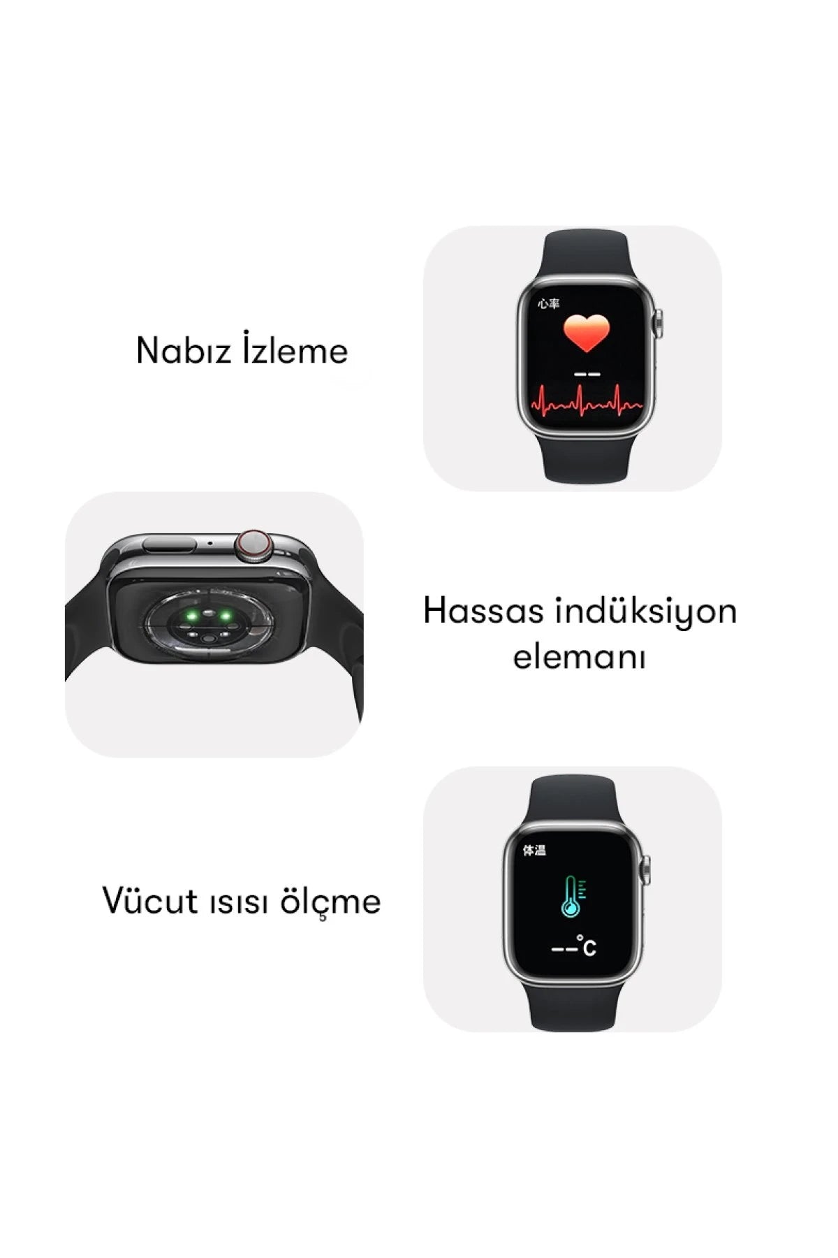 Yesido IO18 1.89 inç IP68 Su Geçirmez Konuşmalı Akıllı Saat - Siyah