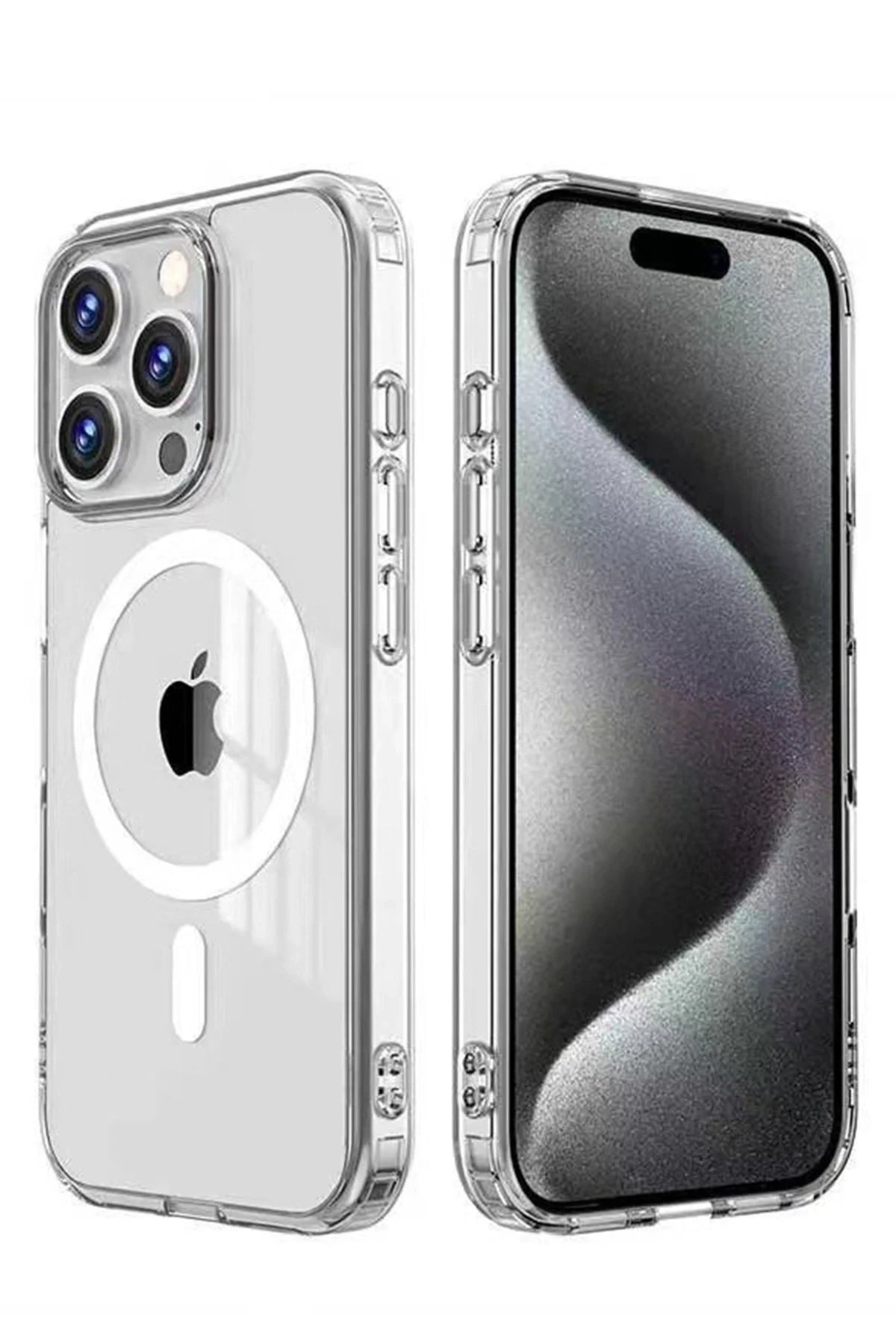 Yesido Apple iPhone 16 Pro PC03 Ace Şeffaf Magsafe Kapak - Şeffaf