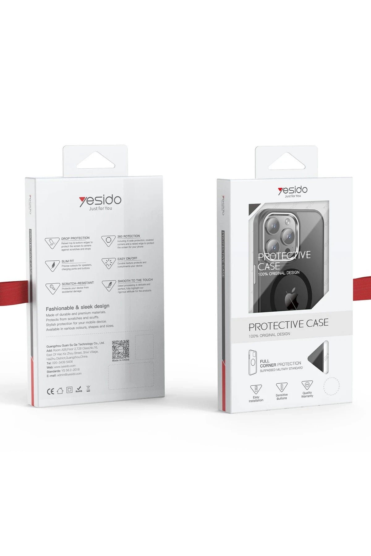 Yesido Apple iPhone 16 Pro PC13 Tazz Magsafe Kapak - Siyah
