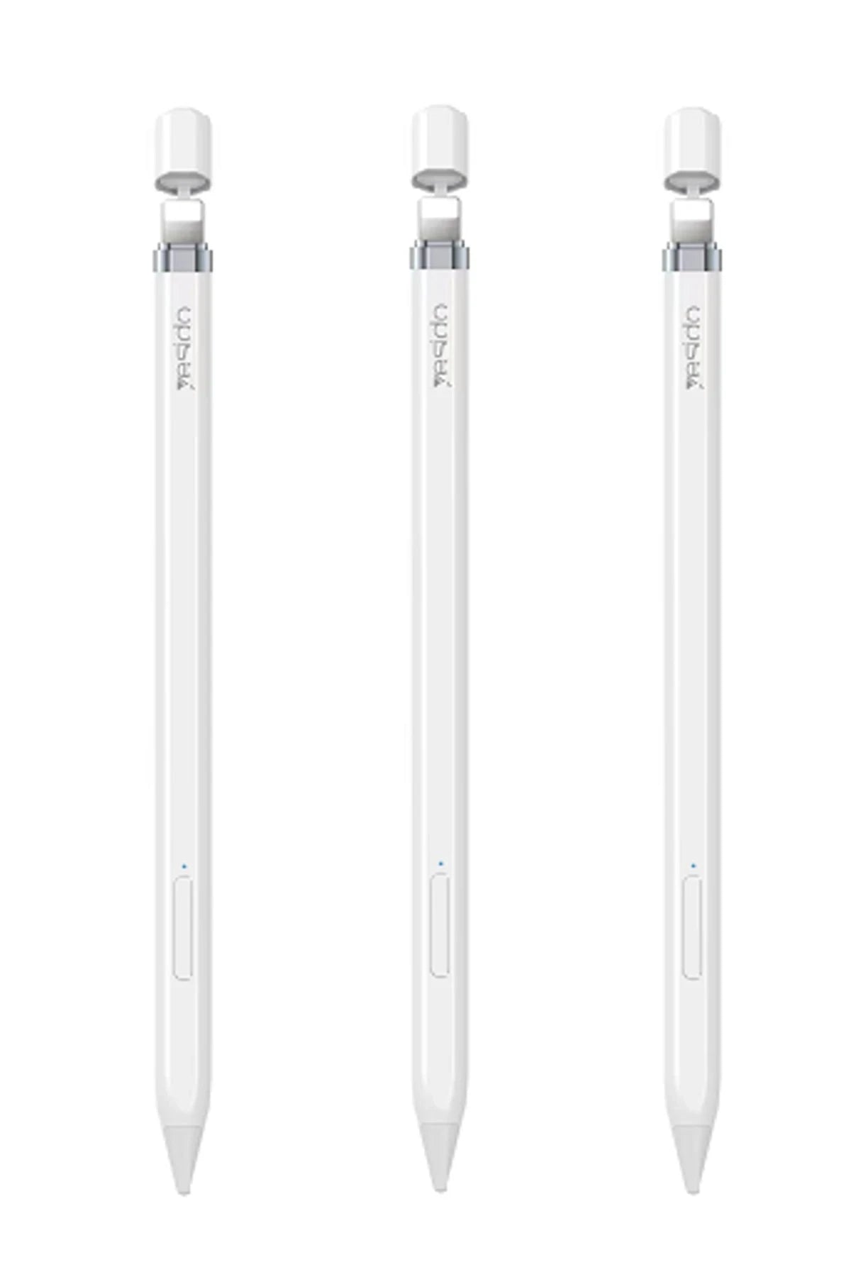 Yesido ST13 BT 5.1 Capasitive Lightning Dokunmatik Stylus Pen Kalem - Beyaz