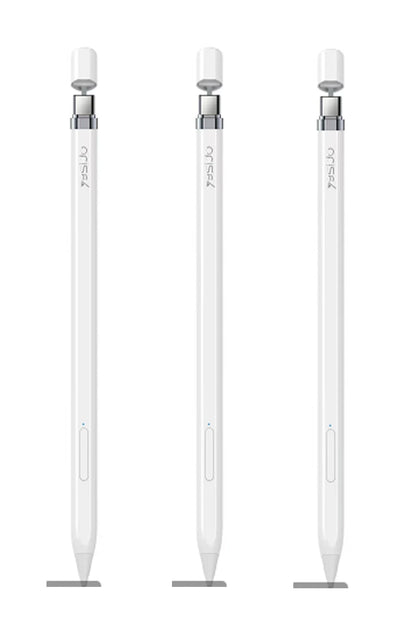Yesido ST14 BT 5.1 Capasitive Type-C Dokunmatik Stylus Pen Kalem - Beyaz