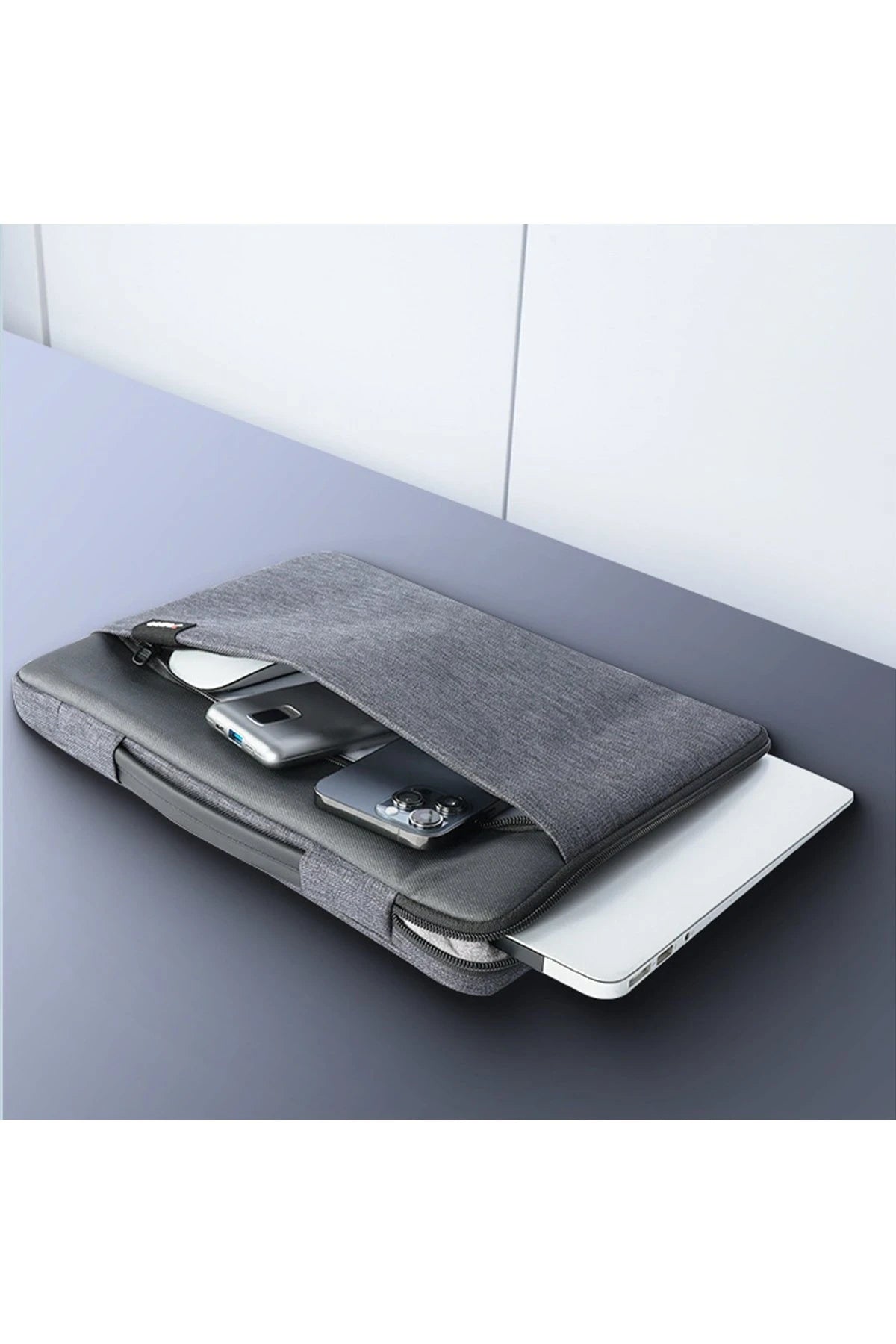 Yesido WB30 Polyester 600D Kumaşlı 16 inç Laptop Çantası - Gri