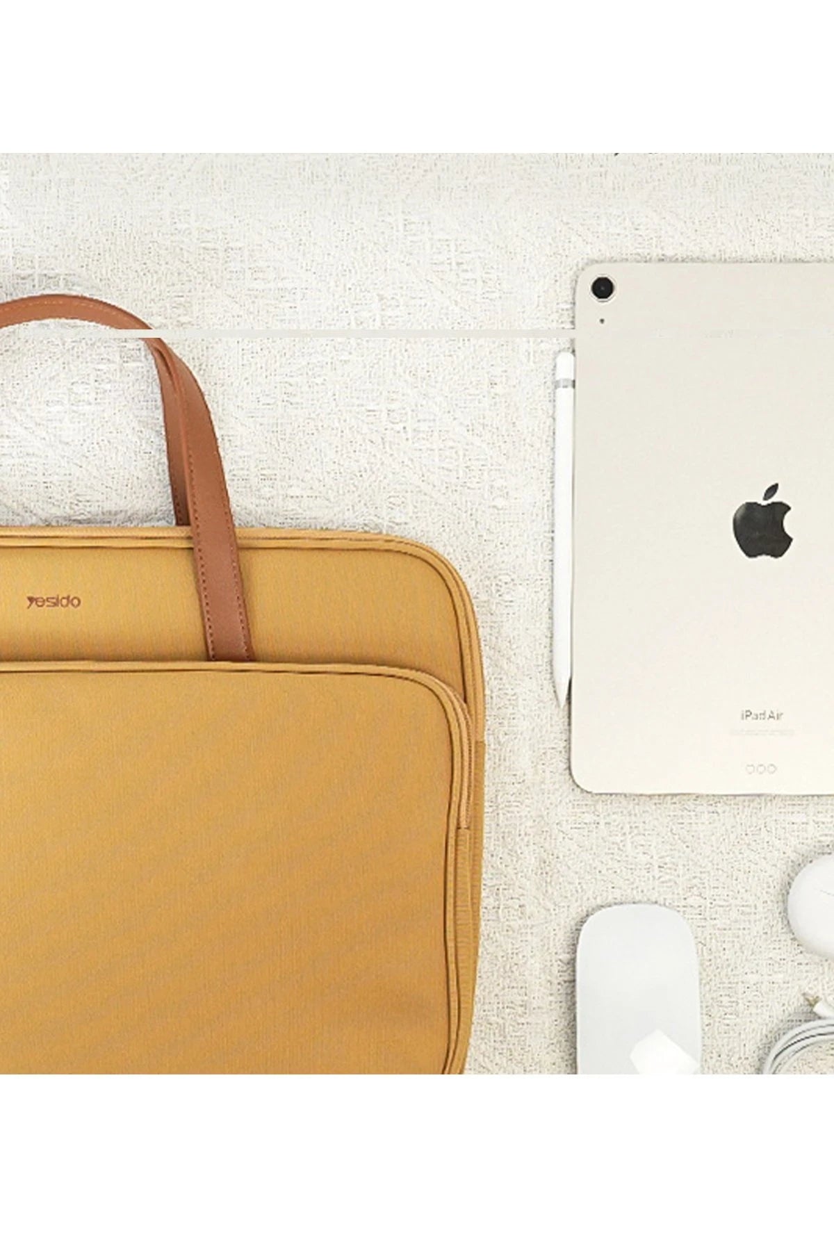 Yesido WB36 Fjallraven 600D Kumaşlı 16 inç Laptop Çantası - Sarı