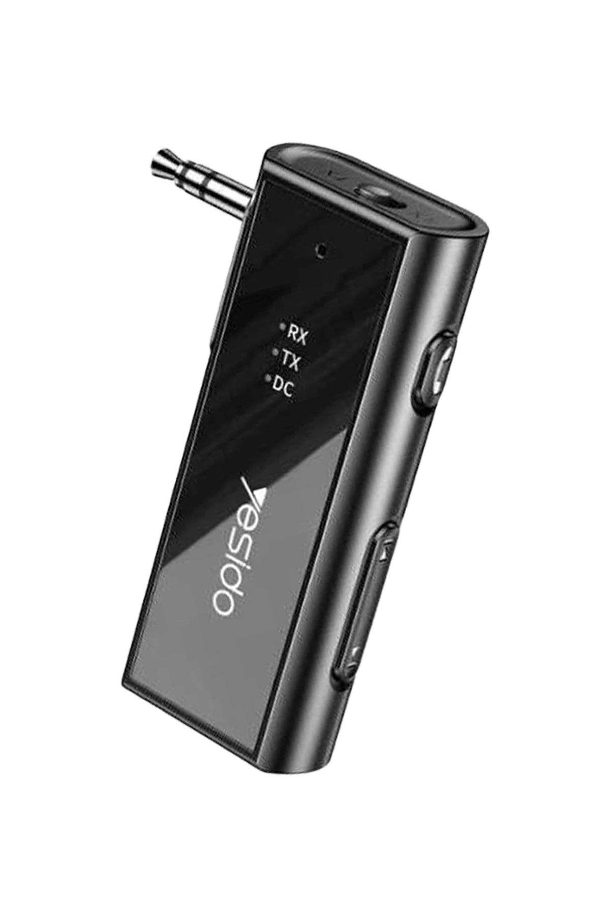 Yesido YAU41 3.5mm Aux Çıkışlı Mikrofonlu Bluetooth Araç Kiti - Siyah