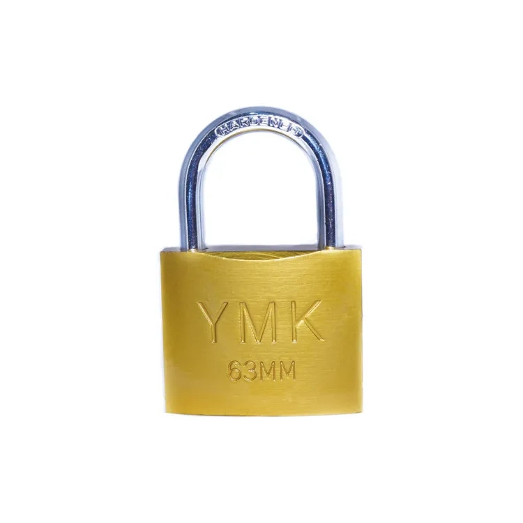 Ymk Eko Sarı Boyalı Kısa Kancalı Asma Kilit 63mm